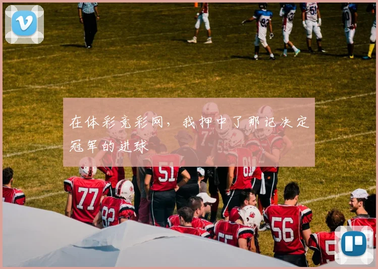 在体彩竞彩网,我押中了那记决定冠军的进球